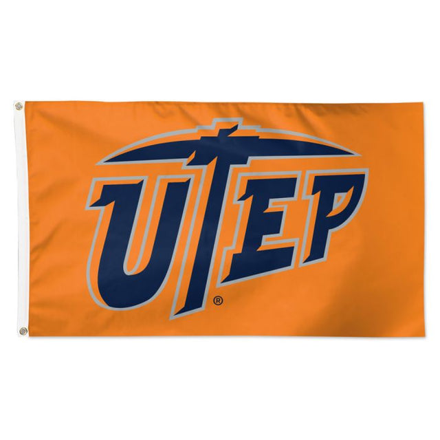 Bandera de los mineros de UTEP: Deluxe, 3' x 5'