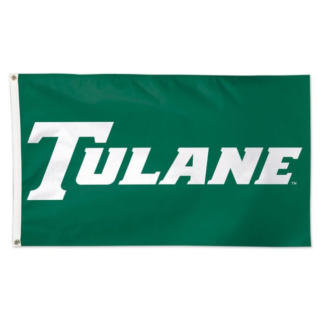 Tulane Green Wave Flag - Deluxe 3' X 5'