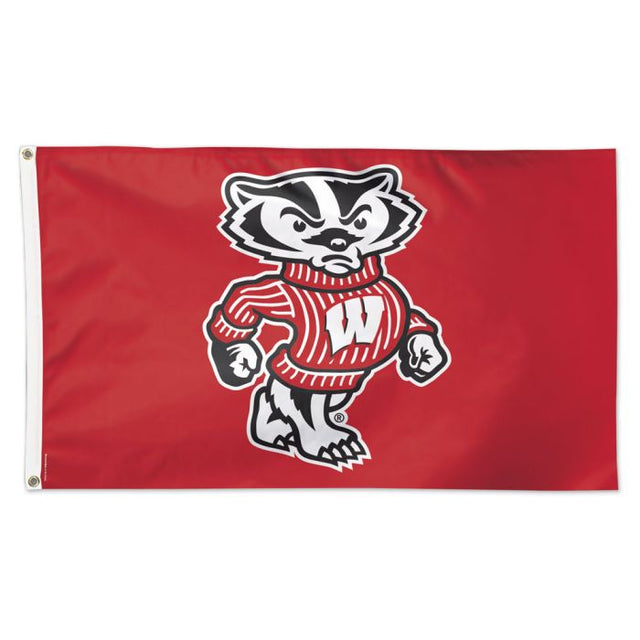 Bandera de los Wisconsin Badgers - Deluxe 3' X 5'