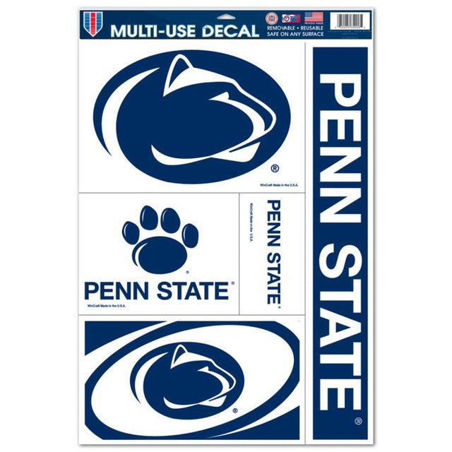 Calcomanía multiusos de Penn State Nittany Lions de 11" x 17"