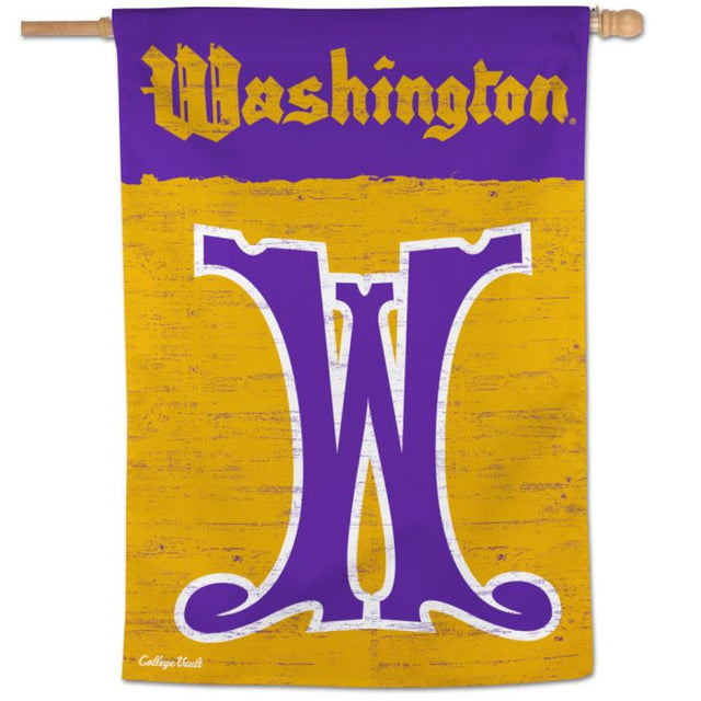 Washington Huskies /College Vault Vertical Flag 28" x 40"