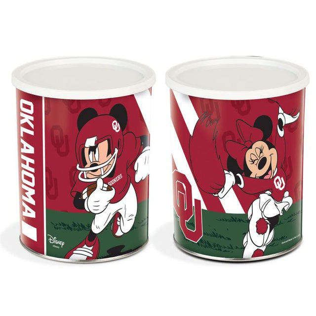 Lata de regalo de fútbol americano de Oklahoma Sooners/Disney, 1 galón