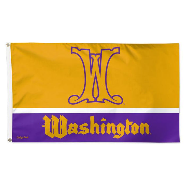 Washington Huskies /College Vault Flag - Deluxe 3' X 5'