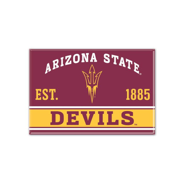 Arizona State Sun Devils Metal Magnet 2.5" x 3.5"