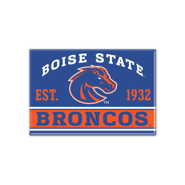 Boise State Broncos Metal Magnet 2.5" x 3.5"