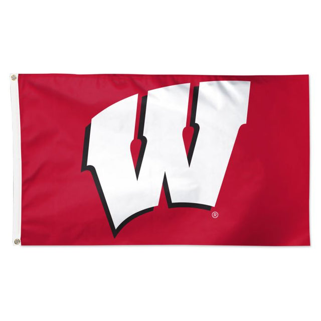 Bandera de los Wisconsin Badgers - Deluxe 3' X 5'