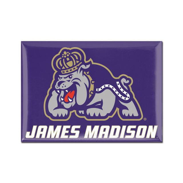 James Madison Dukes Metal Magnet 2.5" x 3.5"