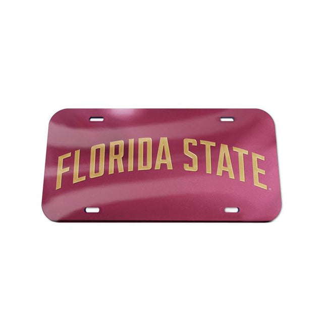 Florida State Seminoles Acrylic Classic License Plates