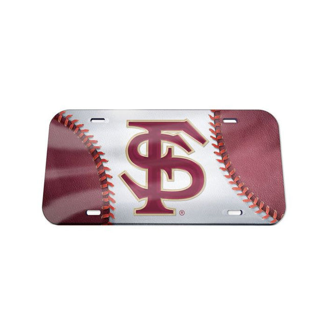 Florida State Seminoles Specialty Acrylic License Plate