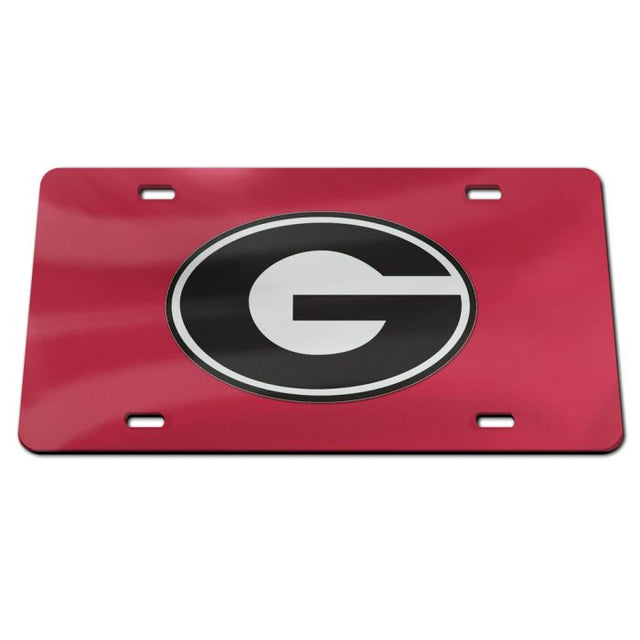 Georgia Bulldogs Specialty Acrylic License Plate