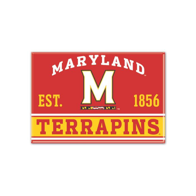 Maryland Terrapins Metal Magnet 2.5" x 3.5"