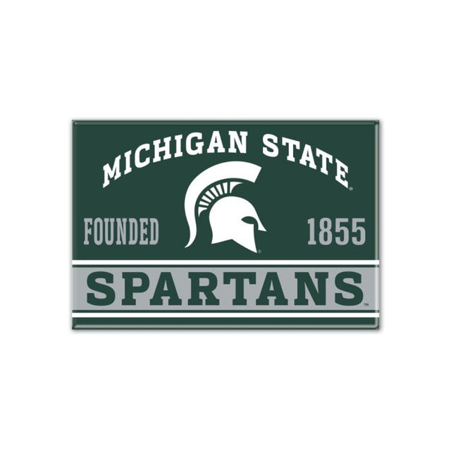 Michigan State Spartans Metal Magnet 2.5" x 3.5"