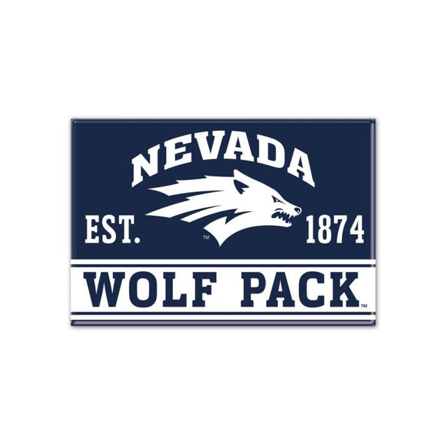 Nevada Wolf Pack Metal Magnet 2.5" x 3.5"