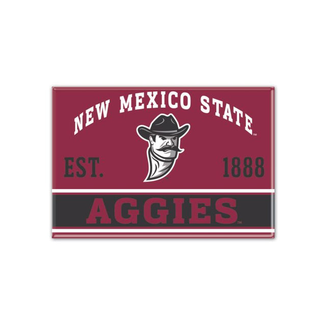 New Mexico State Aggies Metal Magnet 2.5" x 3.5"