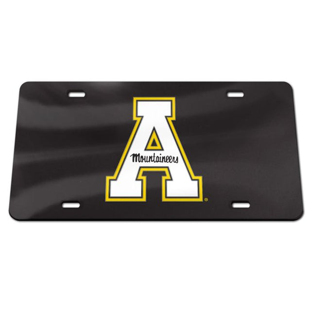 Matrícula acrílica especial de Appalachian State Mountaineers