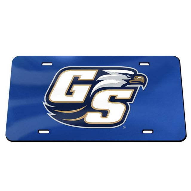 Matrícula acrílica especial de Georgia Southern Eagles