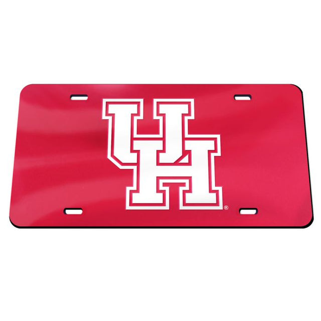 Matrículas clásicas de acrílico de los Houston Cougars