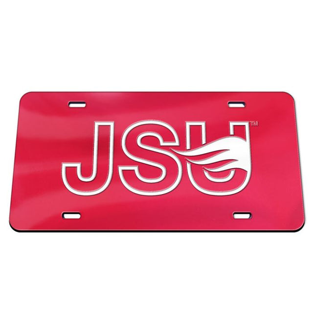 Jacksonville State Gamecocks Acrylic Classic License Plates