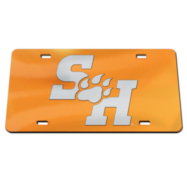 Sam Houston State Bearkats Acrylic Classic License Plates