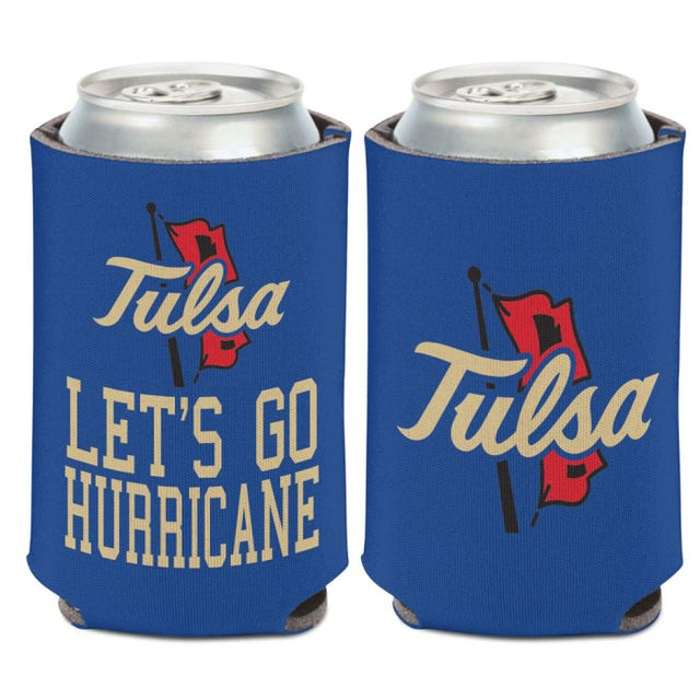 Tulsa Golden Hurricanes SLOGAN Can Cooler 12 oz.