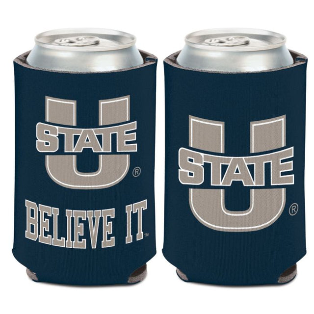 Enfriador de lata con LEMA de Utah State Aggies, 12 oz.