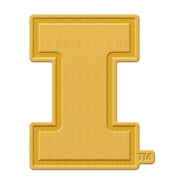 Illinois Fighting Illini Collector Enamel Pin Jewelry Card