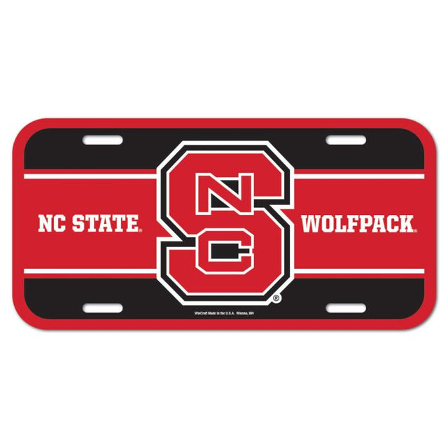 NC State Wolfpack License Plate