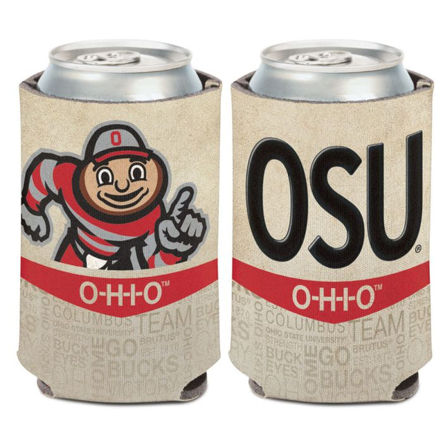 Ohio State Buckeyes LICENSE PLATE Can Cooler 12 oz.