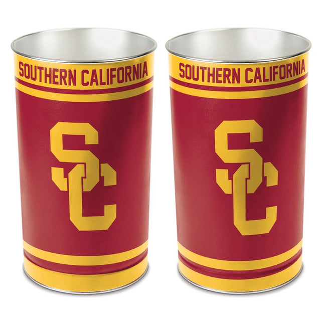 USC Trojans Wastebasket 15"