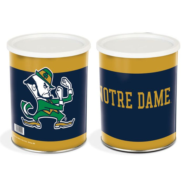 Lata de regalo de Notre Dame Fighting Irish LEPRECHAUN/NOTRE DAME de 1 galón