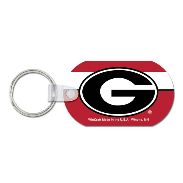 Georgia Bulldogs Metal Key Ring - Aluminum