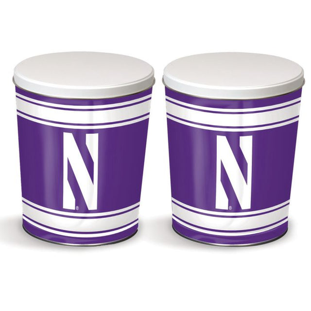 Northwestern Wildcats Gift Tin tapered 3 gallon