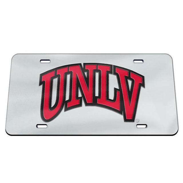 Placas de matrícula clásicas de acrílico de UNLV Rebels