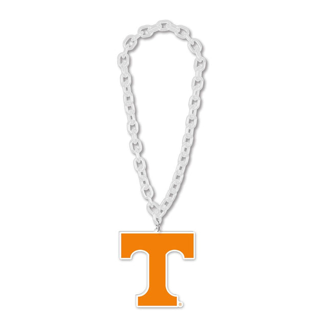 Collar con cadena de abanico grande de los Tennessee Volunteers