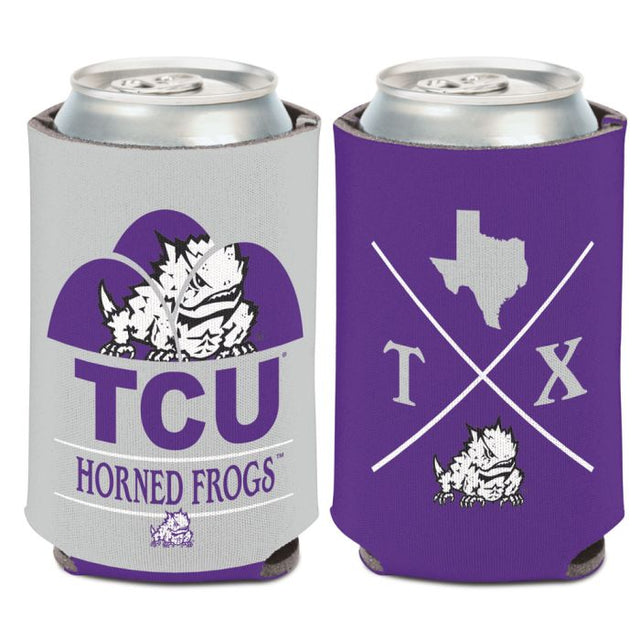 TCU Horned Frogs HIPSTER Can Cooler 12 oz.