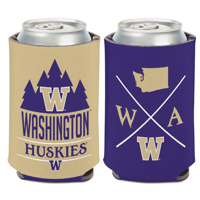 Enfriador de latas HIPSTER de Washington Huskies, 12 oz.