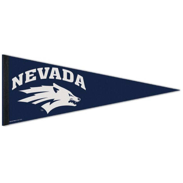 Banderín premium de Nevada Wolf Pack de 12" x 30"