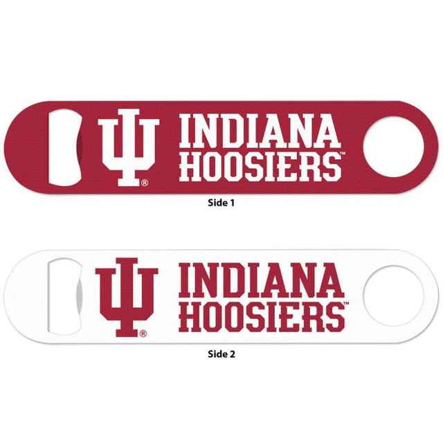 Abridor de botellas de metal de dos lados de Indiana Hoosiers