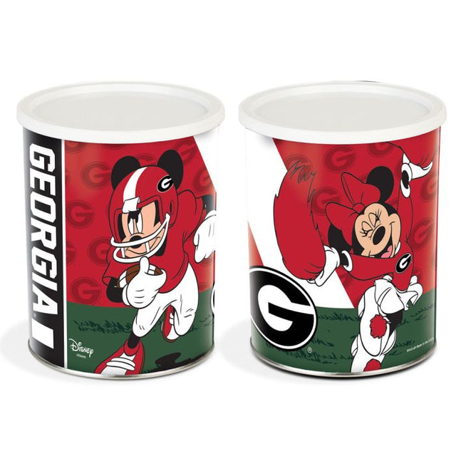 Lata de regalo de 1 galón de Georgia Bulldogs / Disney MICKEY MOUSE FOOTBALL