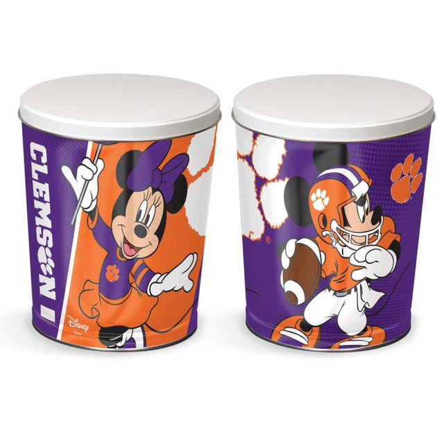 Clemson Tigers / Disney DISNEY Gift Tin tapered 3 gallon