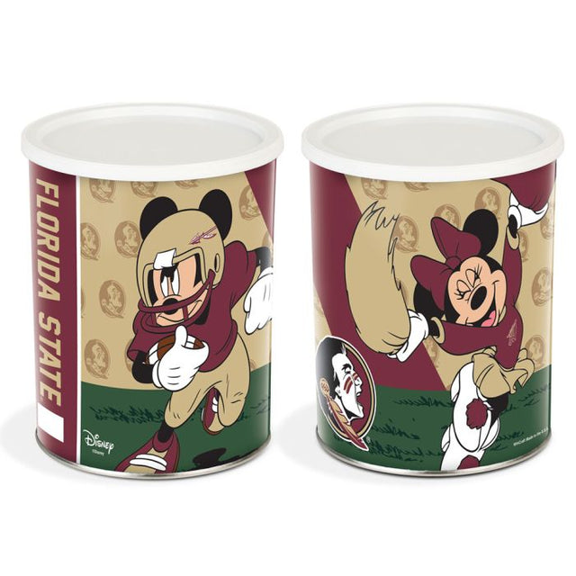 Lata de regalo de Disney de 1 galón de Florida State Seminoles y Disney