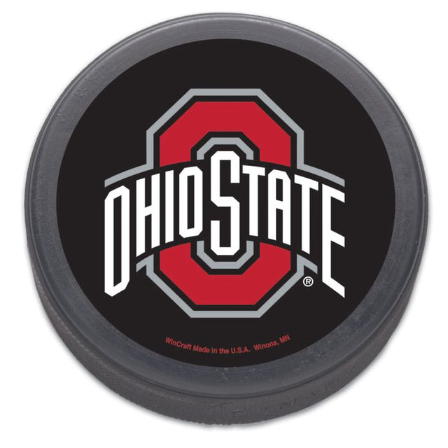 Disco de hockey de los Buckeyes del estado de Ohio