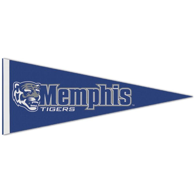 Banderín premium de los Memphis Tigers de 12" x 30"