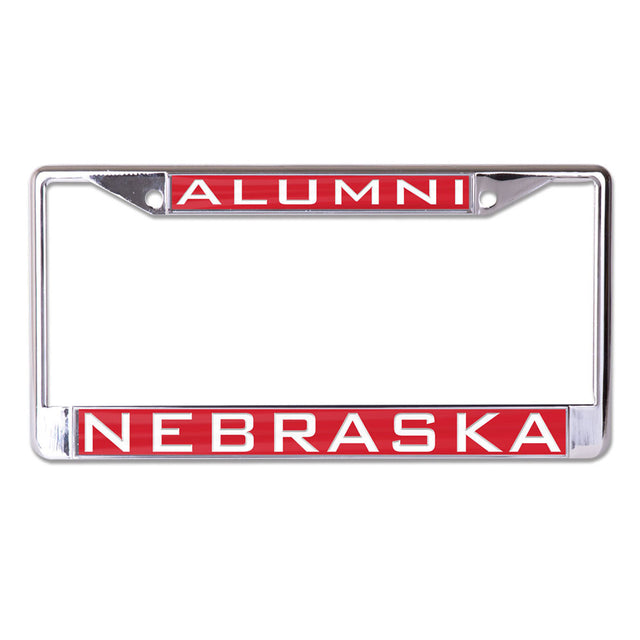 Nebraska Cornhuskers License Plate Frame - Inlaid - Alumni