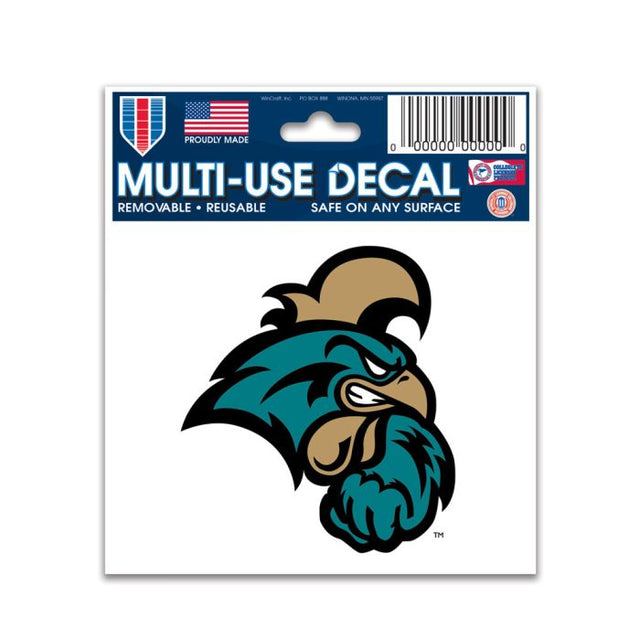 Coastal Carolina Chanticleers Multi-Use Decal 3" x 4"