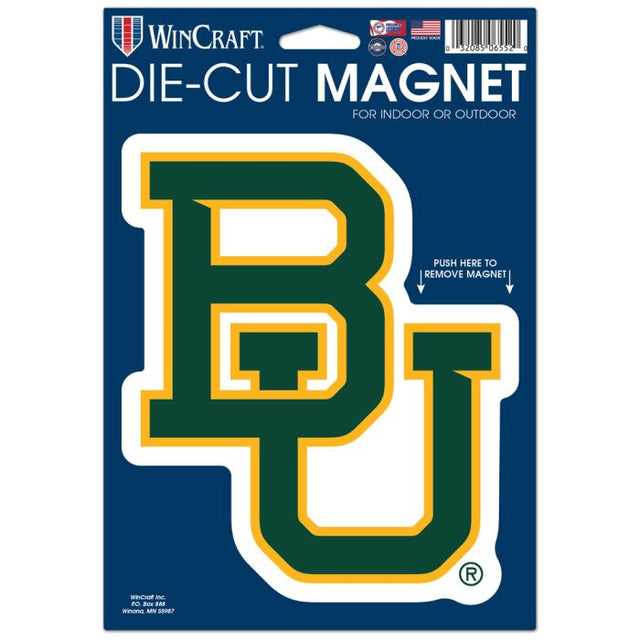 Baylor Bears Die Cut Logo Magnet 6.25" x 9"