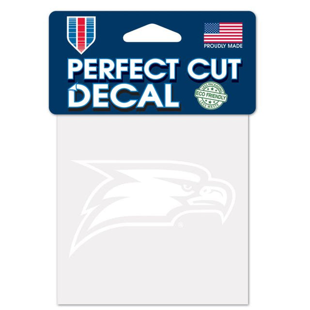 Calcomanía de corte perfecto de Georgia Southern Eagles, color blanco, 4" x 4"