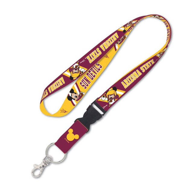 Arizona State Sun Devils / Disney DISNEY Lanyard w/detachable buckle 1"