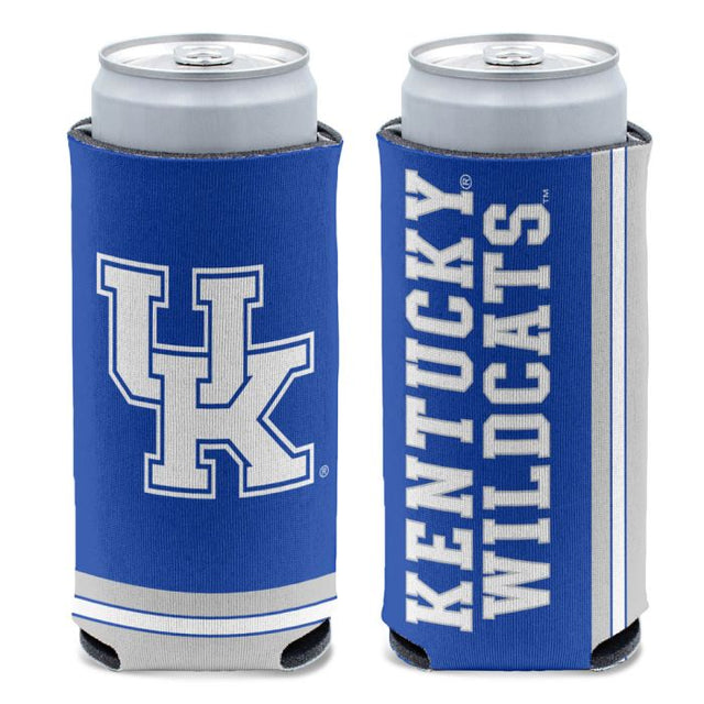 Enfriador de latas delgado de 12 oz de Kentucky Wildcats