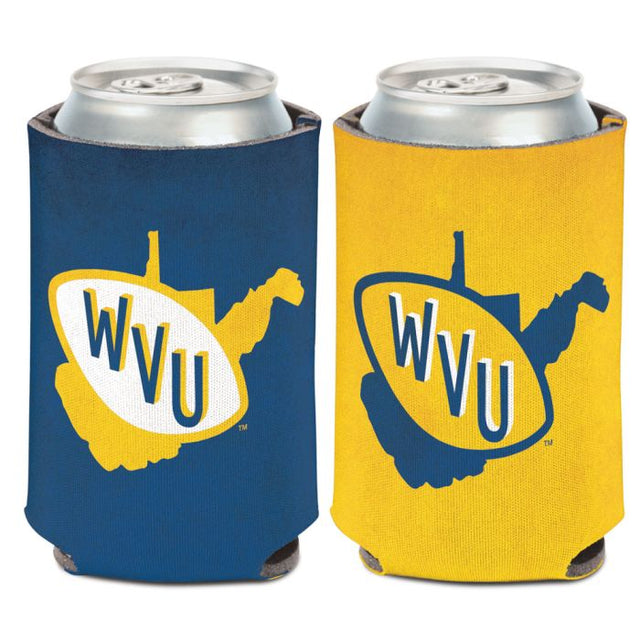 Enfriador de latas de 12 oz de West Virginia Mountaineers/College Vault.